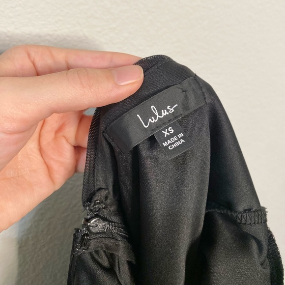 Lulu's Exceptional Radiance Black Multi Iridescent Sequin Backless Mini Dress - Picture 6 of 10